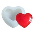 thumbnail image 4 of dajkiuy Heart-Shaped Candle Molds, Silicone Mold for Valentine Epoxy Resin Art, DIY Candle & Soap Making, 4 of 6