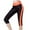 Orange, variant on ShiShine Capri Leggings with Pockets for Women Tummy Control High Waisted Yoga Pants Workout Hiking Running Leggings