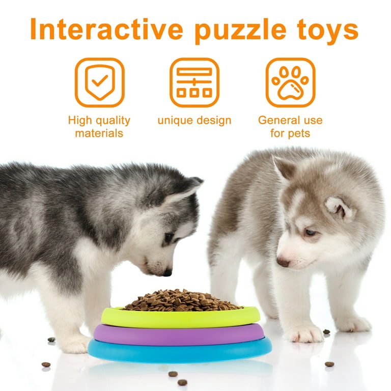 Maze Dishes Pet Feed Interactive Dog Puzzle Game and Slow Feeder Bowl for Large Dogs Prevents Gulping and Overeating Walmart