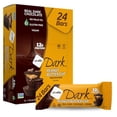 thumbnail image 1 of NuGo Taza de mantequilla de maní oscura, barra de proteína de 12 g, vegana, sin gluten, sin OGM, Kosher Pareve, 24 unidades, 1 of 5