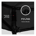 thumbnail image 4 of Carpa Toldo Plegable 3x3m Premium Con Paredes Found Impermeable Y Reforzada Xtellar negro, 4 of 4