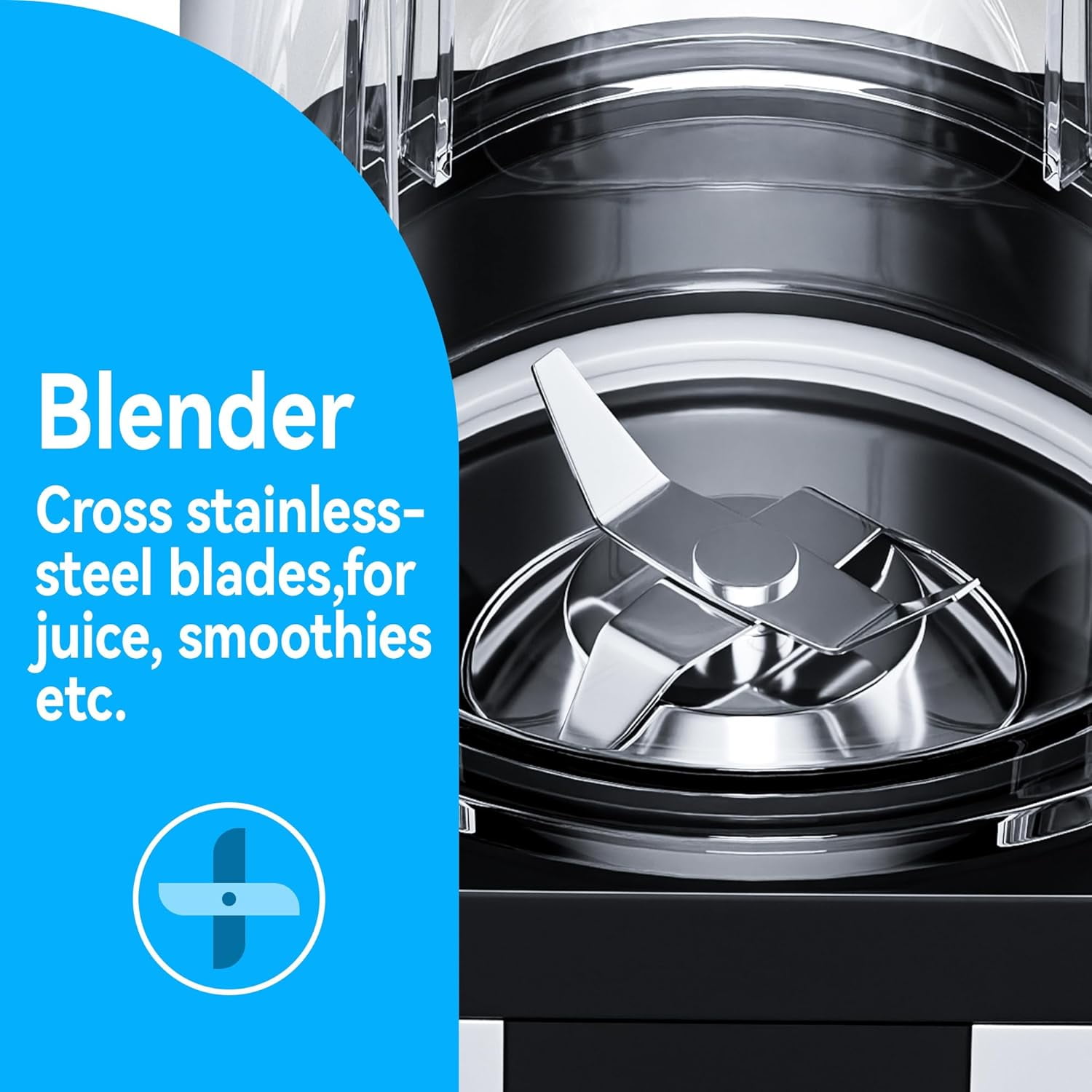 Compact Personal Blender for Smoothies & Shakes, 2-in-1 Bullet Blender and Grinder with 11-Piece Set