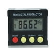 thumbnail image 4 of WASHWEPE Lightweight Mini Inclinometer Measuring Device Metal 1Pack Black, 4 of 5