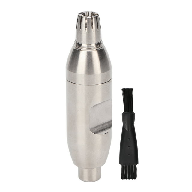 Recortador de pelo de nariz sin batería Unisex, cortador de pelo de nariz Manual no eléctrico de acero inoxidable para dormitorio y baño