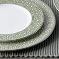 thumbnail image 2 of Noritake Infinity Green Platinum 12-Piece Dinnerware Set, Service for 4, 2 of 7