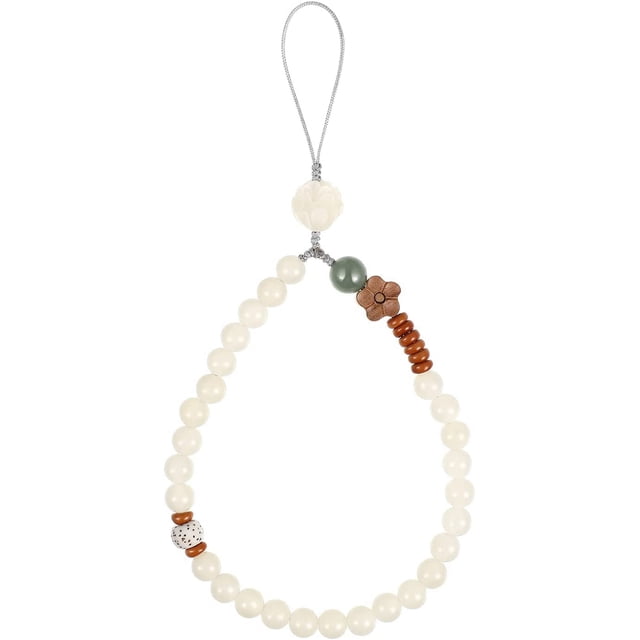 Pulsera para teléfono móvil Cuentas de Buda Llavero con cordón para teléfono móvil