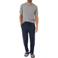 thumbnail image 6 of Fruit of the Loom Men's Extended Sizes Jersey Knit Sleep Pant, Navy/Navy 2-pack, 6X Plus, 6 of 6