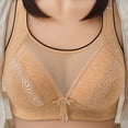 thumbnail image 2 of Dealovy T- Shirt Bras for Women Wireless Mesh Full Coverage Breathable Wide Strap Push up Everyday Bras, 2 of 3