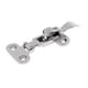 thumbnail image 1 of Pinza de sujeción con para barco Pestillo anti-sonajero 4,3 x 2 pulgadas - Hardware marino Acero inoxidable 316 Soledad Cerradura del Anti-Rattle, 1 of 7