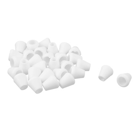 Toe Stoppers - Unique BargainsLanyard Tent Clothes Bell Shape Locks Cord End Cap String Stopper White 30pcs