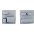 thumbnail image 1 of Adhesive shelf Shelf 2 sticky wall shelves (horizontal + vertical), 1 of 5