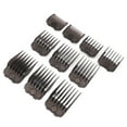 thumbnail image 2 of Hair Trimmers Combs Guides, Black 10pcs Clipper Guides Fully Compatible  For Home, 2 of 8