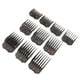 thumbnail image 4 of Peines guía para cortadoras de cabello NikouMX 10 piezas, 4 of 8