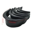 thumbnail image 4 of ZPAQI 6Pcs/Set Pool Table Billiard Pocket Hole Black Rubber Liners 4 Corner 2 Side Corner Lining Snooker Replacement Accessories for Bar Home, 4 of 7