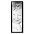 thumbnail image 2 of ArtToFrames 8" x 23" Black Picture Frame, 8x23 inch Black Wood Poster Frame (WOM-4308),  Pack, 2 of 8