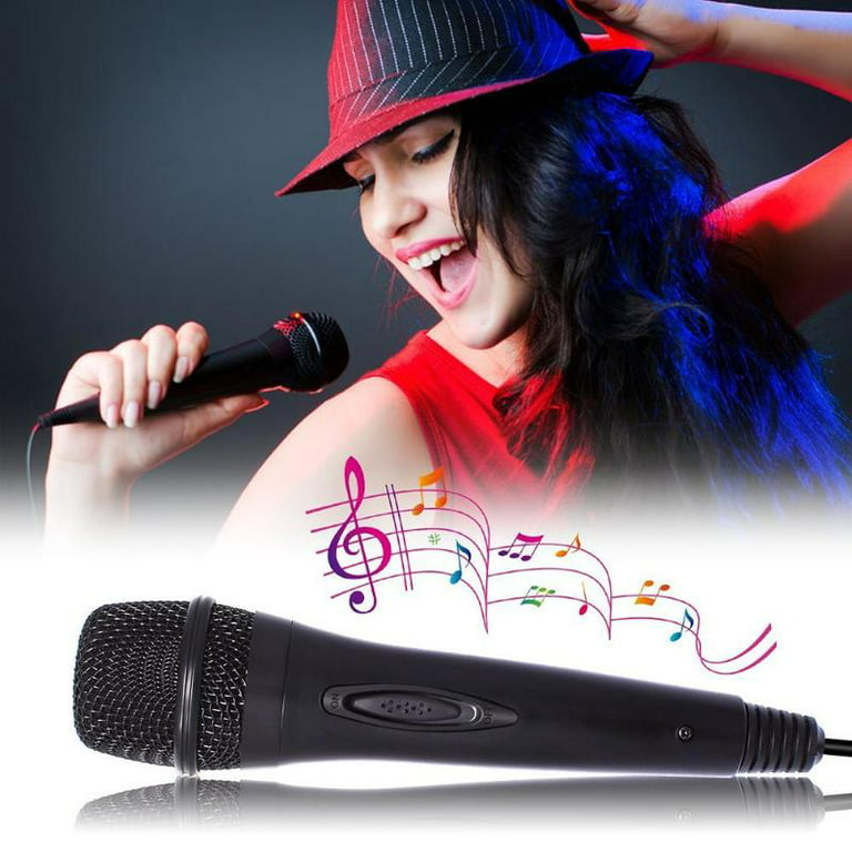USB Wired Microphone Performance Karaoke Mic for Nintend Switch PS4 Wii XBOX360 PC - Walmart.com