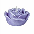 thumbnail image 2 of 3 Inch Purple Rose Floating Candles, 2 of 4