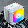 thumbnail image 1 of Enfriador De Cpu Ventilador enfriador de CPU ARGB para INTEL LGA 1700 1200115X AM4 (blanco 4 pines + 5V 3 pines ARGB) Sywqhk Para estrenar, 1 of 9