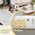 thumbnail image 5 of Bulopur Fall Bee Bow Tissue Box Cover PU Leather Aesthetic Tissue Holder for Bedroom Vanity Desk Soft Autumn Accent Decor, 5 of 7