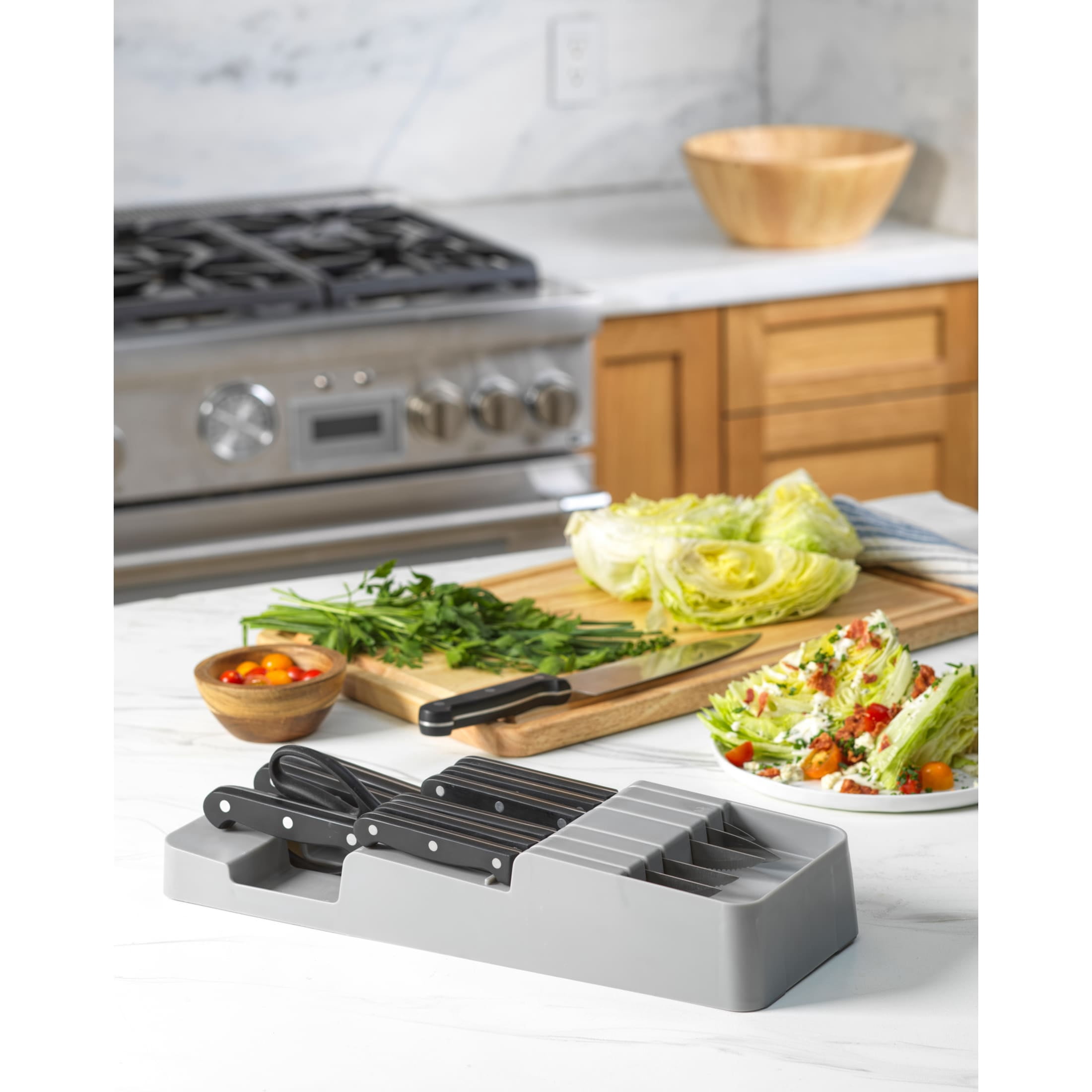 GoodCook Everyday Knife Set In-Drawer High Carbon Stainless Steel 12pc