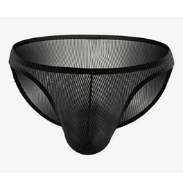 Zwiiyzr 2025 Mens G String Thong Underwear Print Briefs