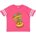 thumbnail image 3 of Inktastic Happy Tiki Face Boys or Girls Toddler T-Shirt, 3 of 5
