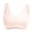 Brown, variant on Womens Bras Wireless Front Wrap Maternity Nursing Breathable Sleep Bra Push Up Bras for Women