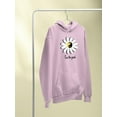 thumbnail image 3 of Daisy See The Good Hoodie Women -Image by Shutterstock, Female XX-Large, 3 of 4