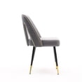 thumbnail image 7 of Gold - Tipped Legs and Nailheads | In a Home Dining Setup | Decorative and Sturdy Chairs, 7 of 7