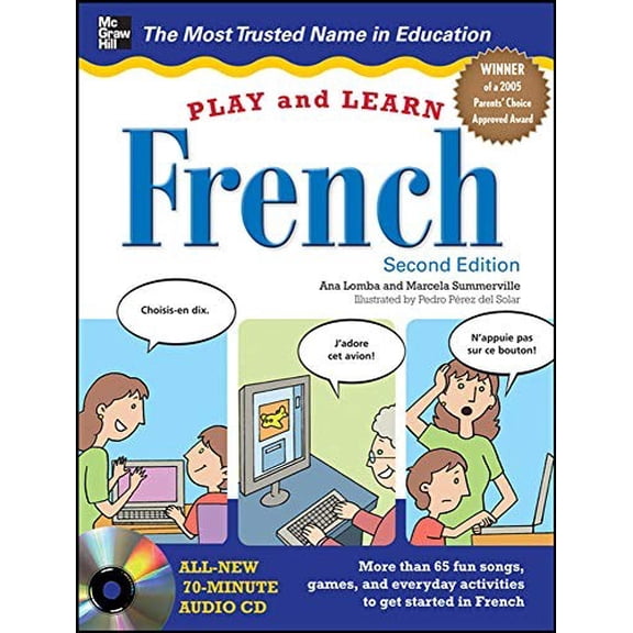 Pre-Owned Play and Learn French with Audio CD, 2nd Edition (Hardcover) 0071759247 9780071759243
