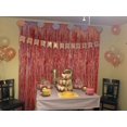 thumbnail image 5 of 3 Pcs/Lot Laser Glitter Rain Curtain Foil Fringe Tinsel Backdrop for Birthday Wedding Party Home Background DIY Decoration, 3.3×6.6Ft(Rose Gold), 5 of 6