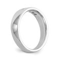 thumbnail image 6 of 14K White Gold Wedding Diamond Round Ring Band, 6 of 7
