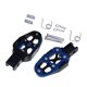 thumbnail image 5 of Reposapiés de motocicleta Pedales de bicicleta para instalar Reposapiés traseros de motocicleta de repuesto Azul, 5 of 9