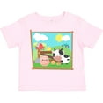 thumbnail image 3 of Inktastic Farm Animals with Cow, Chick and Pig Boys or Girls Toddler T-Shirt, 3 of 5