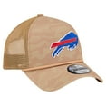 thumbnail image 3 of Men's New Era  Tan Buffalo Bills Wheat Camo 9FORTY Adjustable Hat, 3 of 5