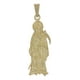 thumbnail image 1 of Dije De La Santa Muerte En Oro De 10k De 3.5 Cm, 1 of 2