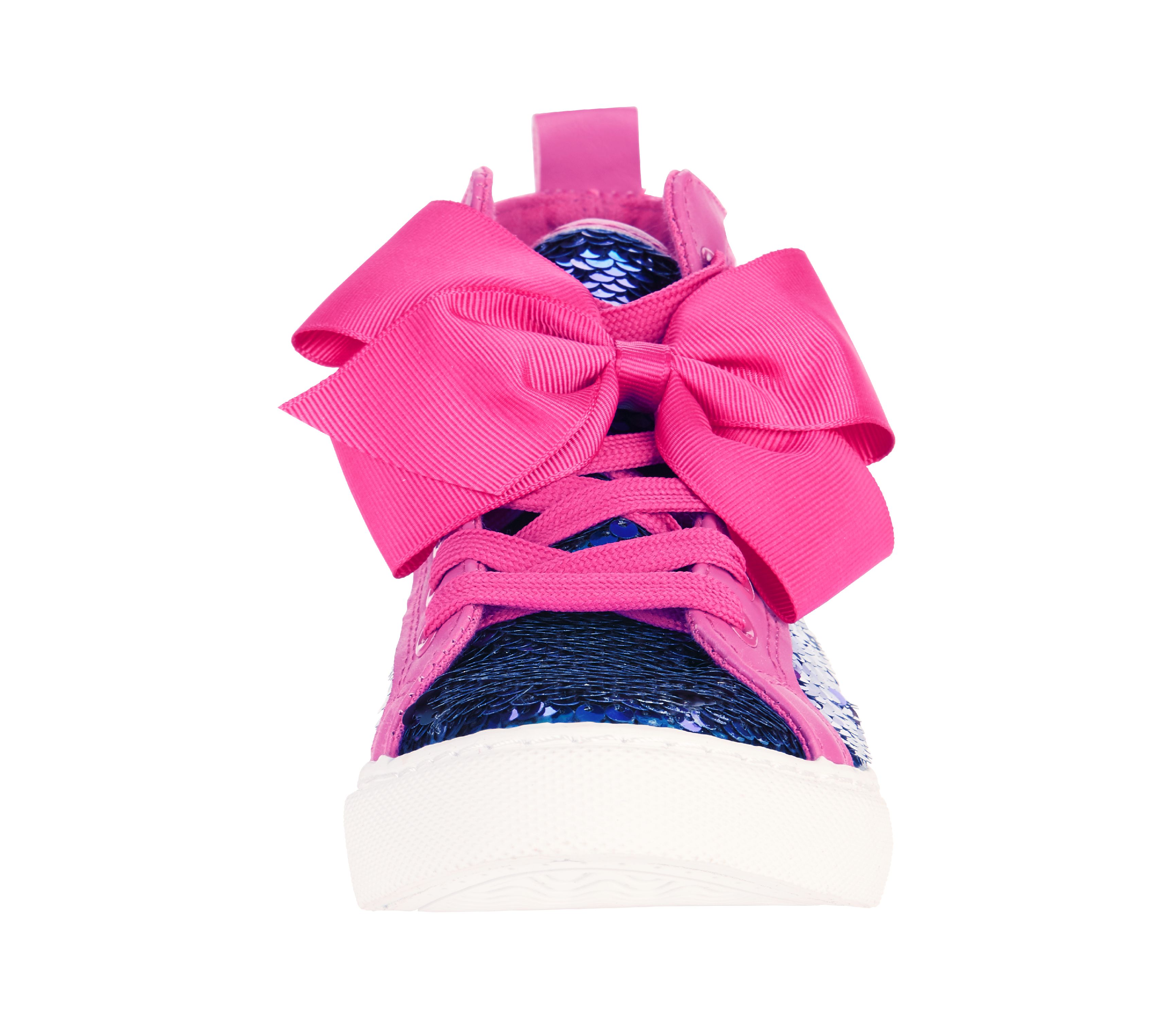 Jojo Siwa Girl's Sequin High Top Sneaker With Bow - image 3 of 8