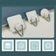 thumbnail image 3 of Colgadores de Platos de Plástico - Adhesión Fuerte, Diseño Invisible y Capacidad de 700g - Colgadores de Pared para Platos/Arte(30Pcs), 3 of 3