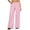 Pink, variant on SwiftWear Women's Fall Winter Warm Wide Leg Sweatpants with Elastic Waist, Cozy Fleece-Lined Lounge Pants Casual Loose Fit Athletic Trousers S-2XL