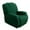 Green, variant on Rosnek Stretch Recliner Slipcover with Pockets Furniture Chair Cover, Green (4 Pieces)