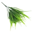 thumbnail image 4 of Artificial Flowers Outdoor Plants 7 Heads Faux UV Resistant Lavender Plastic Shrubs Indoor Outside Greenery Bushes Flower, 4 of 8