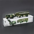 thumbnail image 5 of 1:100 Metal Dongfeng 5B Missile Vehicle Model Simulation Collection Display Chinese Military Track, 5 of 7