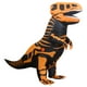 thumbnail image 1 of Disfraz inflable de dinosaurio T-rex jurásico premium halloween Toda ocasión Bk Disfraces  Talla unitalla adulto 12+ Naranja, 1 of 8