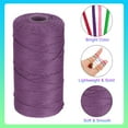thumbnail image 4 of Uxcell Nylon String Cord 1.5mm x 218 Yards Rope Braided Thread Beading Cord for Jewelry Making Supplies Dark Purple, 4 of 7