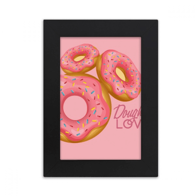Dessert Western Sweet Food Desktop Photo Frame Picture Display Art Painting Exhibit