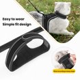 thumbnail image 3 of Pebbuoy 1 Set Pet Leash Adjustable Fastener Tape Reflective Cat Harness And Traction Leash Set for Outdoor Walks, 3 of 8
