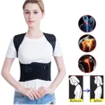 thumbnail image 3 of Adjustable Support Brace Correction Humpback Back Belt Posture Corrector Spine Back Shoulder Support Corrector Band Pain Relief (S), 3 of 7