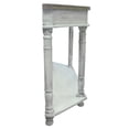 thumbnail image 5 of Sunset Trading Cottage Display Table White/Brown Solid Wood Fully Assembled, 5 of 7