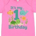 thumbnail image 4 of Inktastic First Birthday Sea Creatures Celebration Boys or Girls Baby Bodysuit, 4 of 5