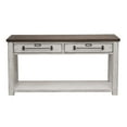 thumbnail image 1 of Home Fare Console en Chêne Clair et Blanc, 1 of 6